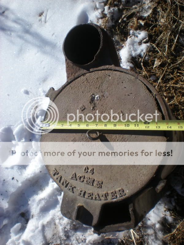 Wood fired stock tank heater?