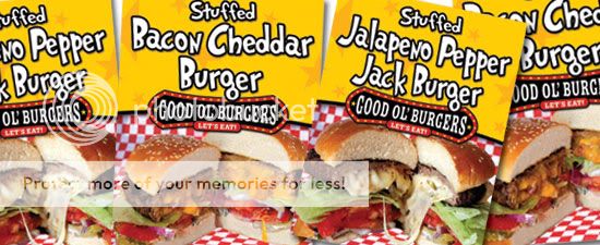 Stuffed Burgers at Good Ol' Burgers!