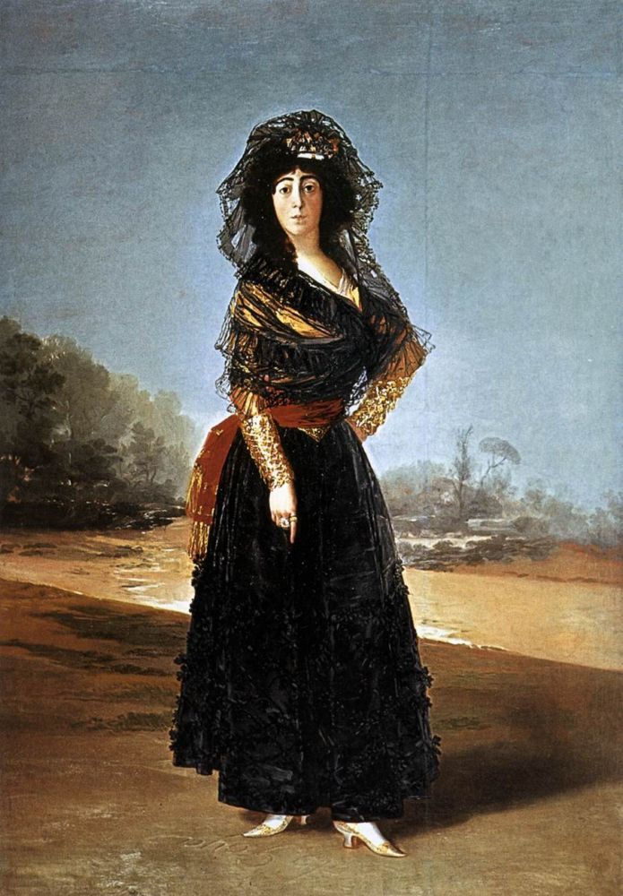Goya,Duchess of Alba,The Black Duchess