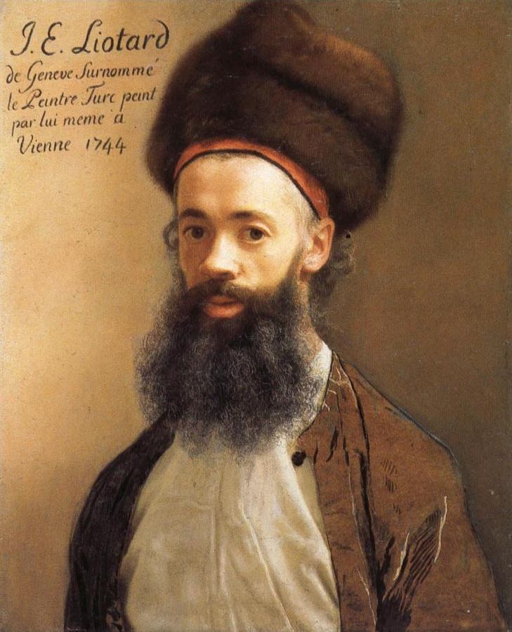 Liotard,France,Pastel,portrait