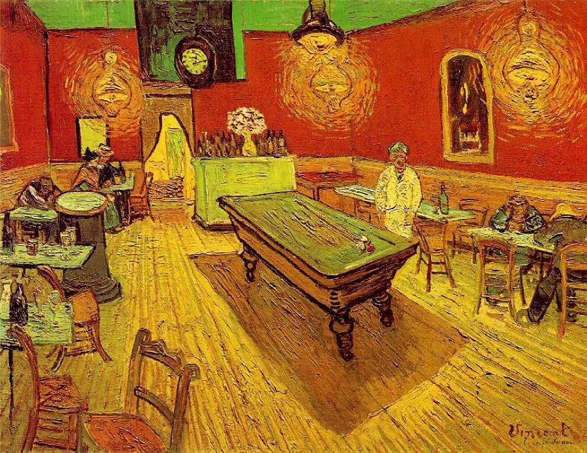 van Gogh,Cafe