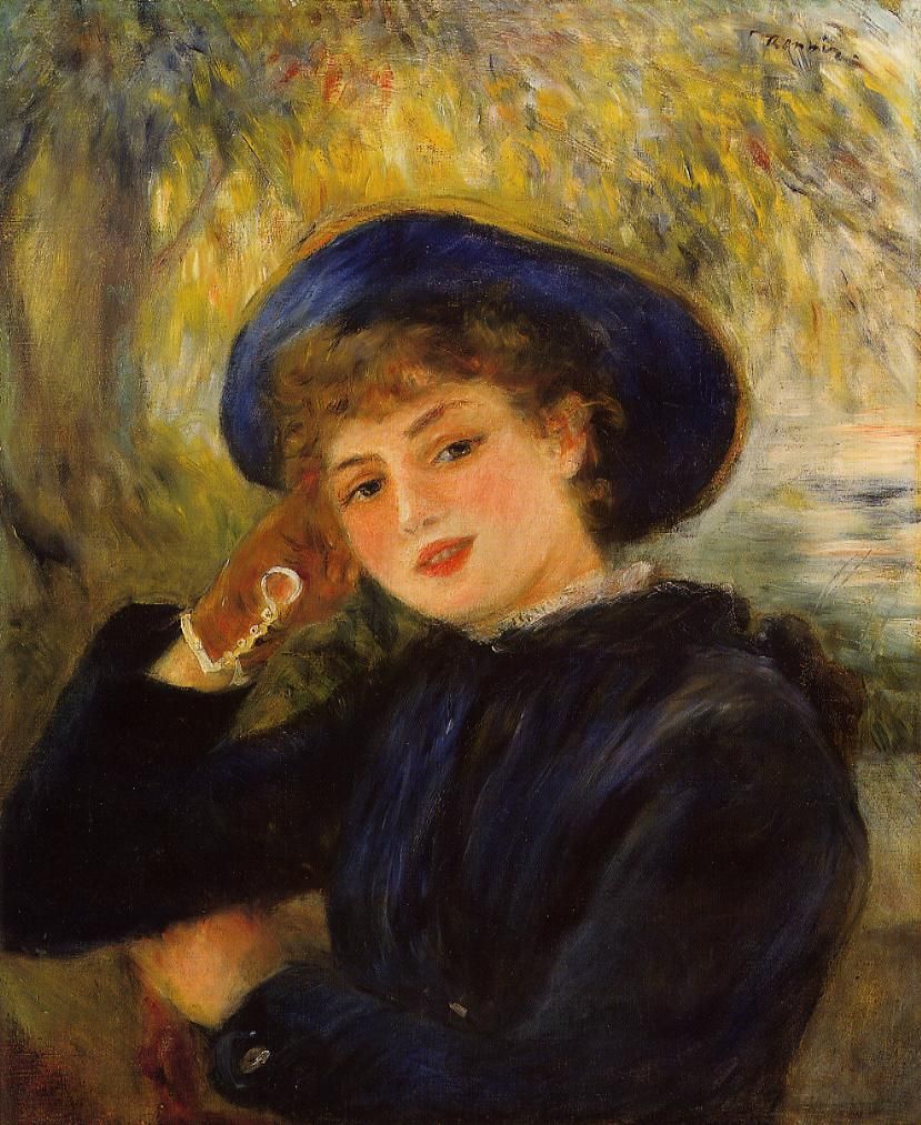 Renoir,Post-Impressionism,portrait,France