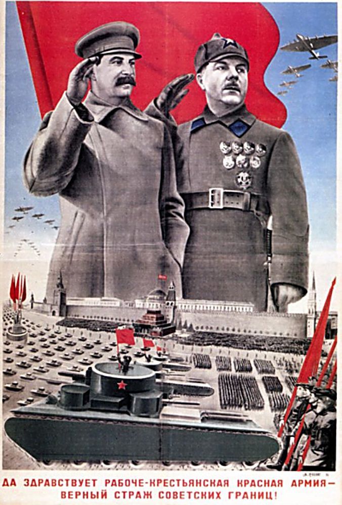 Klutsis,Stalin,Voroshilov