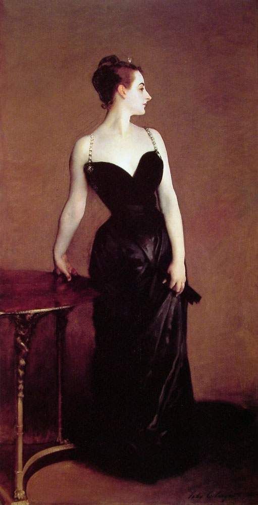 MadameX, 1884 by Sargent, John Singer -- American painter, (1856-1925)