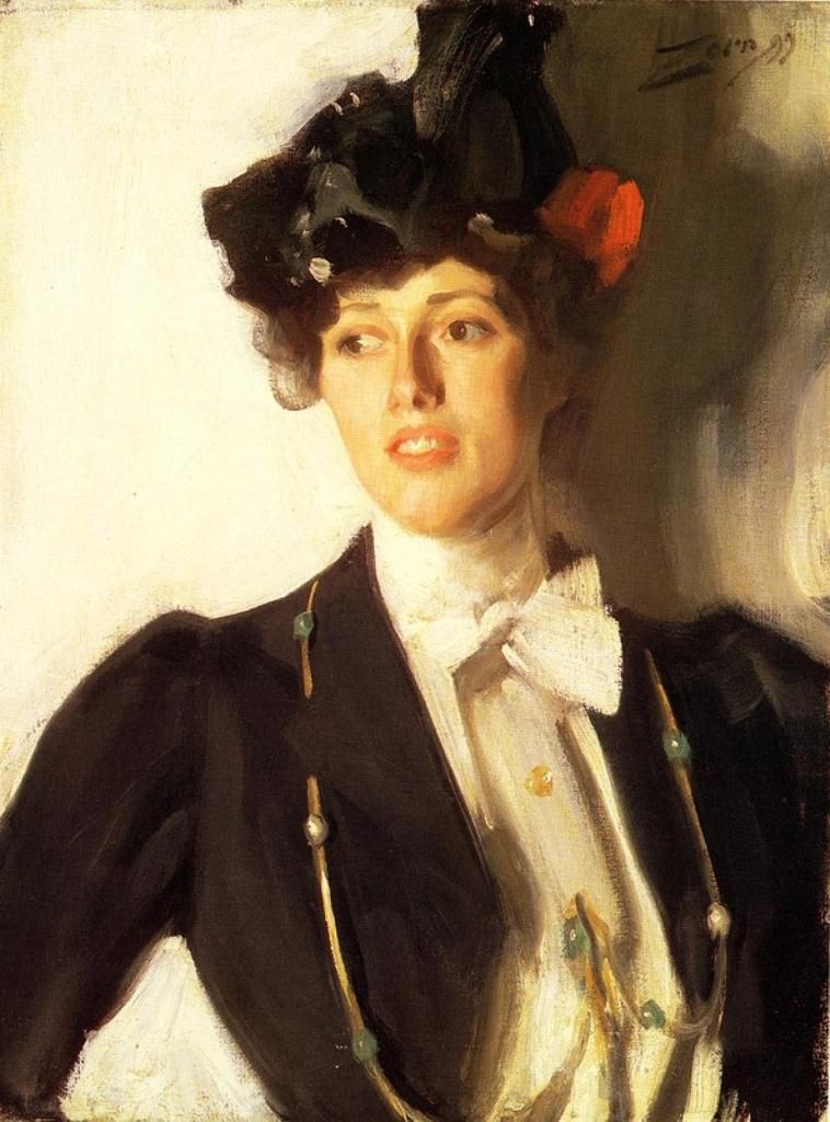 Martha Dana, Anders Zorn (1860-1920);