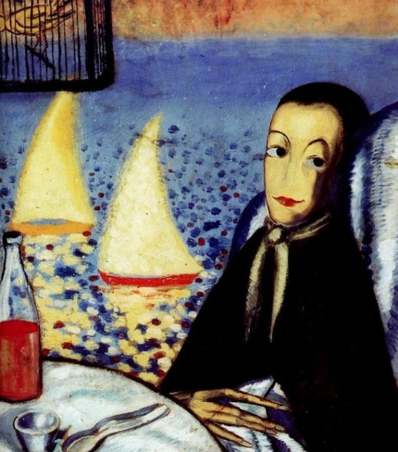 The Sick Child (Self-portrait in Cadaqués), c. 1923 by Salvador Dali, my blog in LiveJournal_ Sorry folks --- in Russian: http://veniamin1.livejournal.com/
