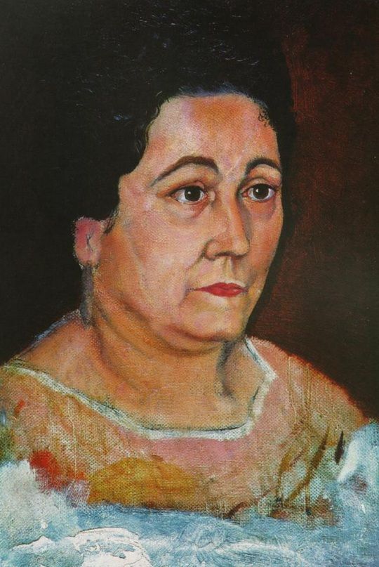 Portrait of the Artist's Mother, Dofia Felipa Dome Domenech De, Dalí, 1920 by Salvador Dal, my blog in LiveJournal_ Sorry folks --- in Russian: http://veniamin1.livejournal.com/