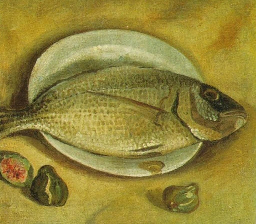 Still Life - Fish, 1922 by Salvador Dali, my blog in LiveJournal_ Sorry folks --- in Russian: http://veniamin1.livejournal.com/