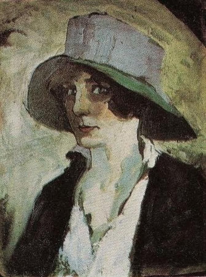 Portrait by Shalva Kikodze (1894-1921)
