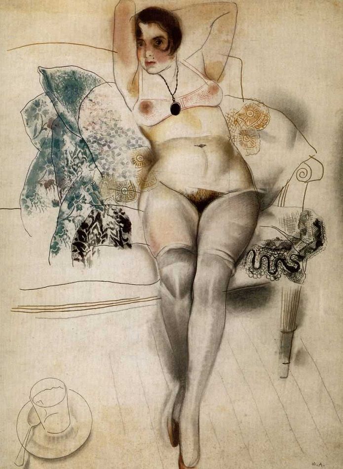 Motyleva Valentina,actress, the second wife of the artist_1920_by Yury Annenkov, Yury Annenkov (1889-1974) Russian and French artist